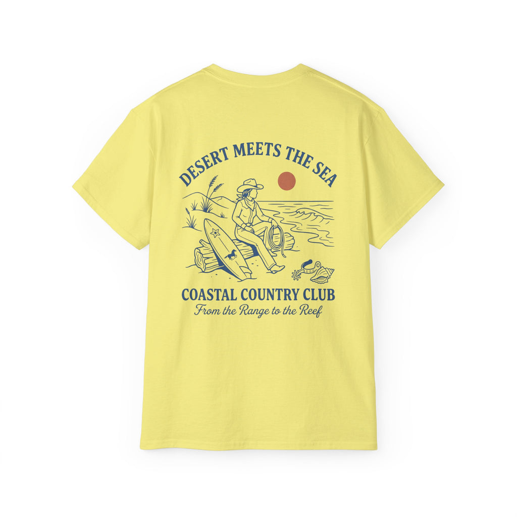Desert Meets the Sea T-Shirt — Coastal Country Club Graphic Tee Coastal Cowgirl Collection