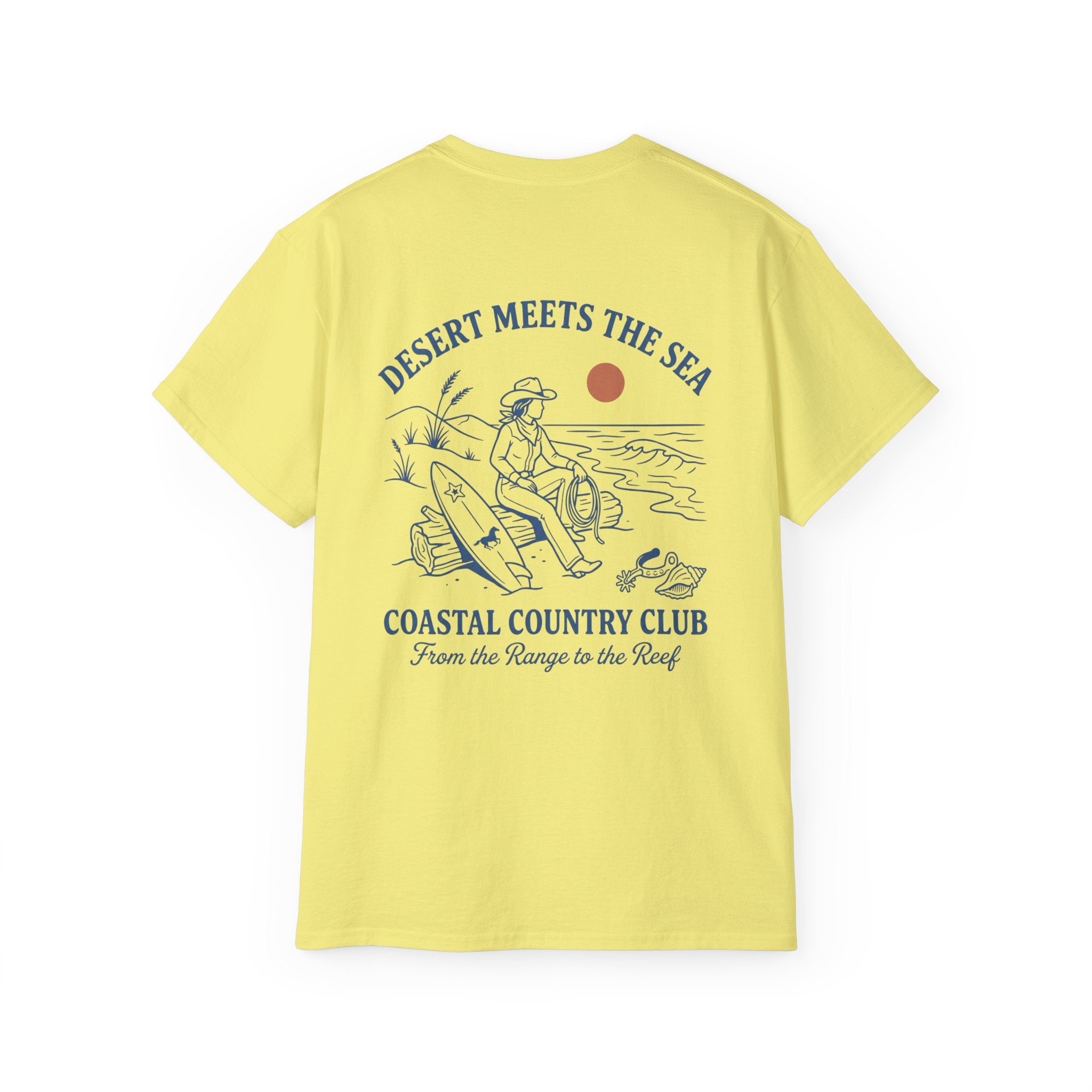 Desert Meets the Sea T-Shirt — Coastal Country Club Graphic Tee Coastal Cowgirl Collection