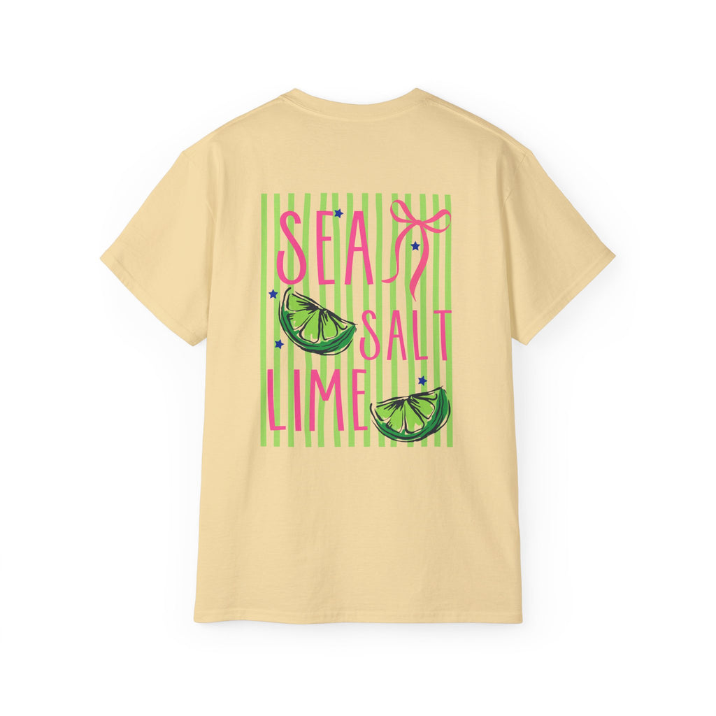 Sea Salt & Lime T-Shirt — Tropical Cocktail Graphic Tee-Sunshine Collection