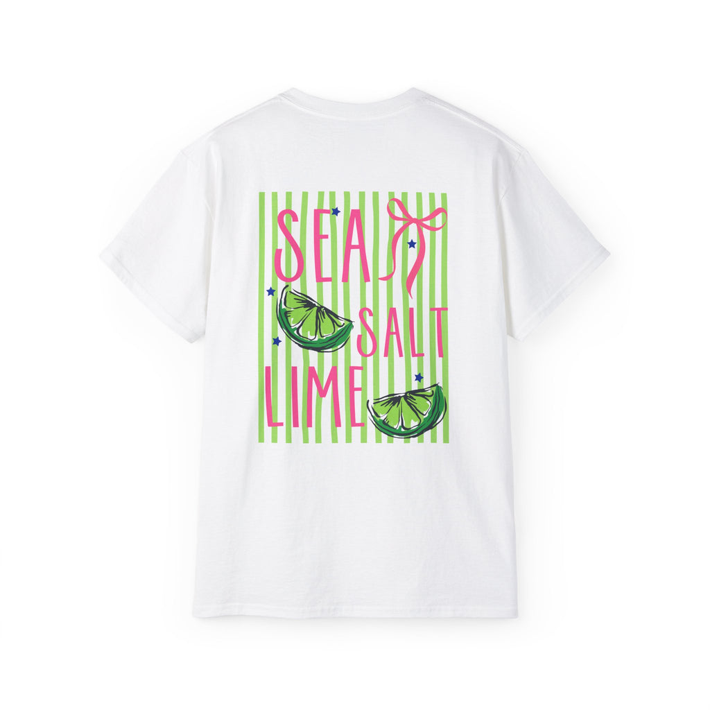 Sea Salt & Lime T-Shirt — Tropical Cocktail Graphic Tee-Sunshine Collection