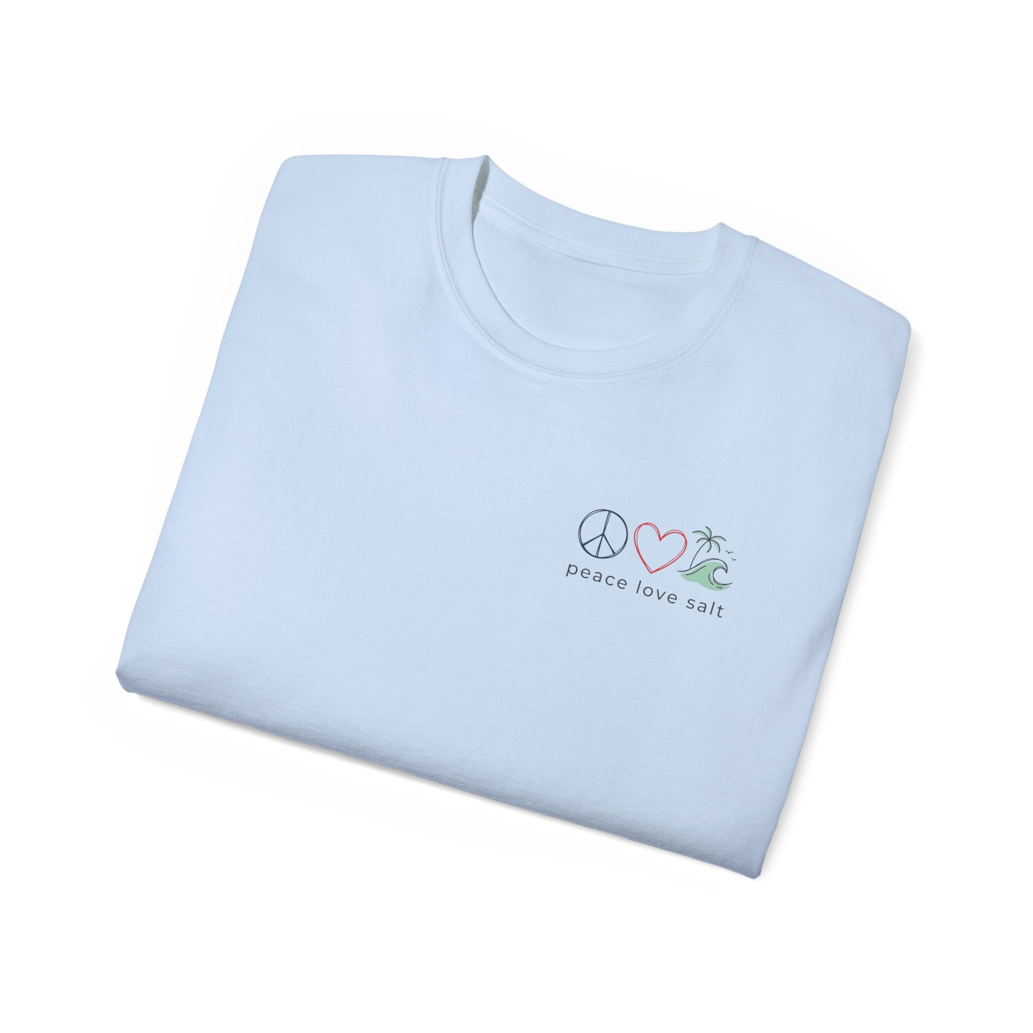 Beach Vibes Tee — "Meet Me at the Beach" Cotton T‑Shirt Salty Girl Collection