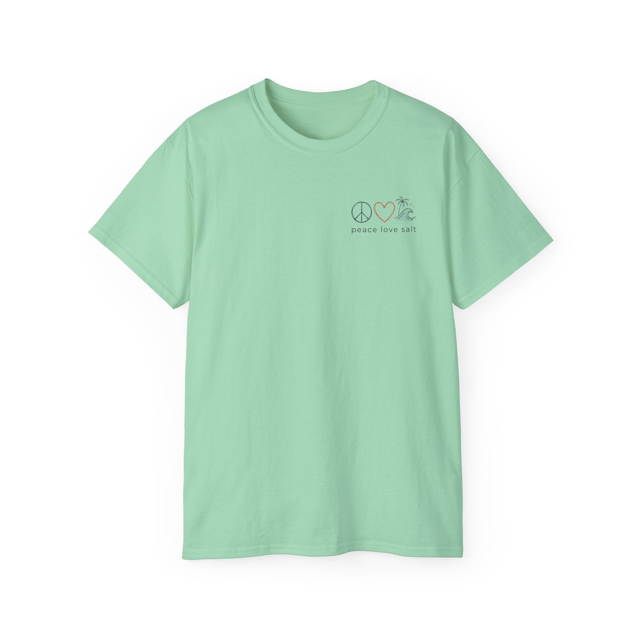 Beach Vibes Tee — "Meet Me at the Beach" Cotton T‑Shirt Salty Girl Collection