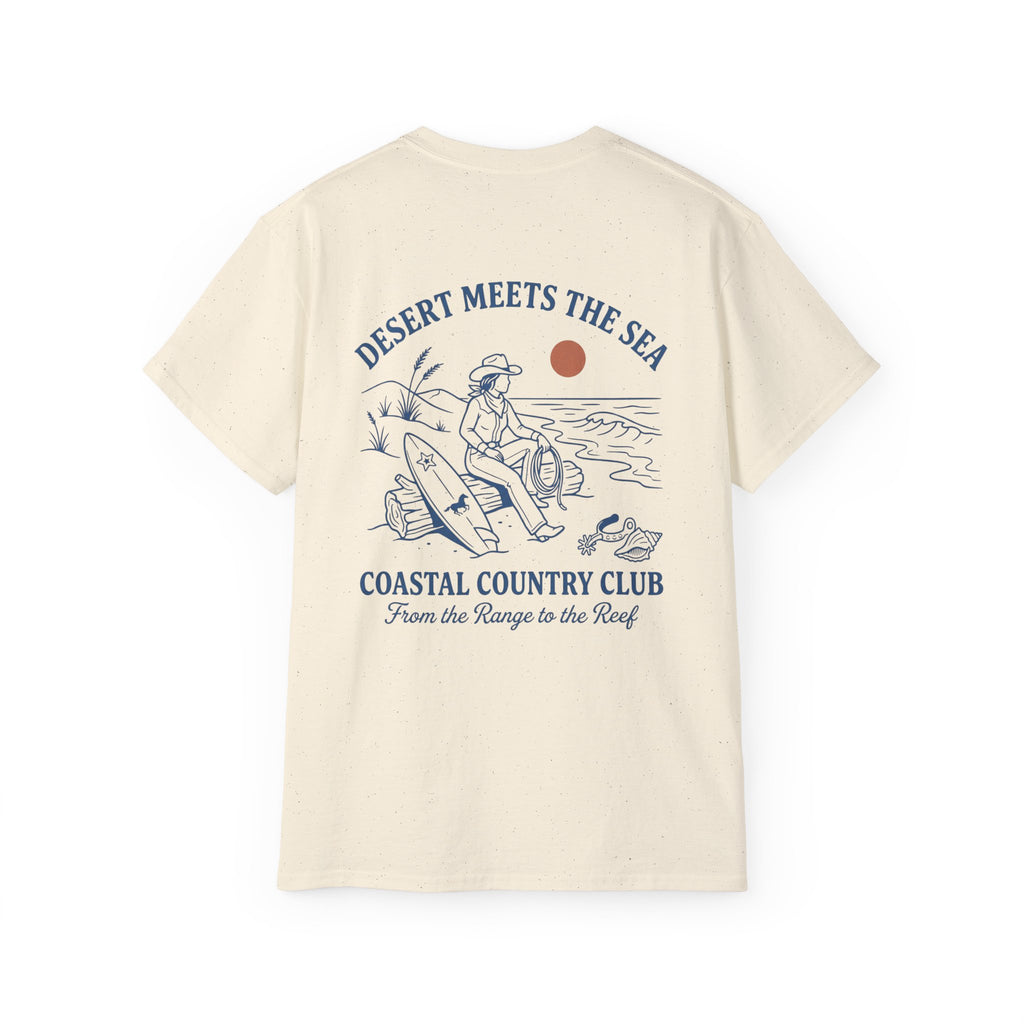 Desert Meets the Sea T-Shirt — Coastal Country Club Graphic Tee Coastal Cowgirl Collection