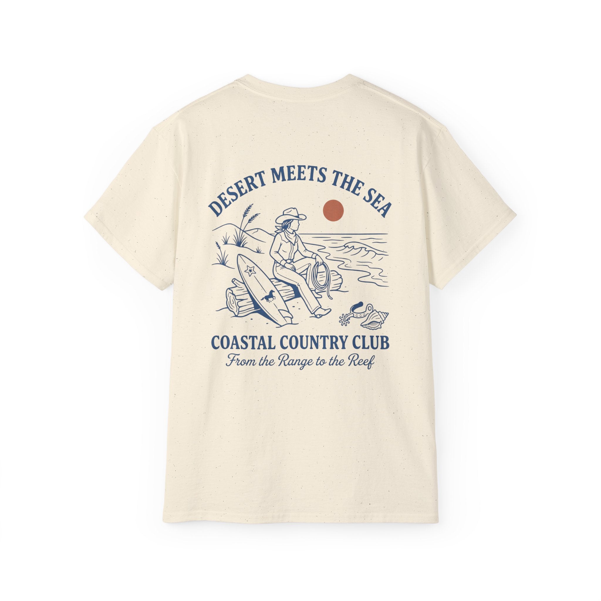 Desert Meets the Sea T-Shirt — Coastal Country Club Graphic Tee Coastal Cowgirl Collection