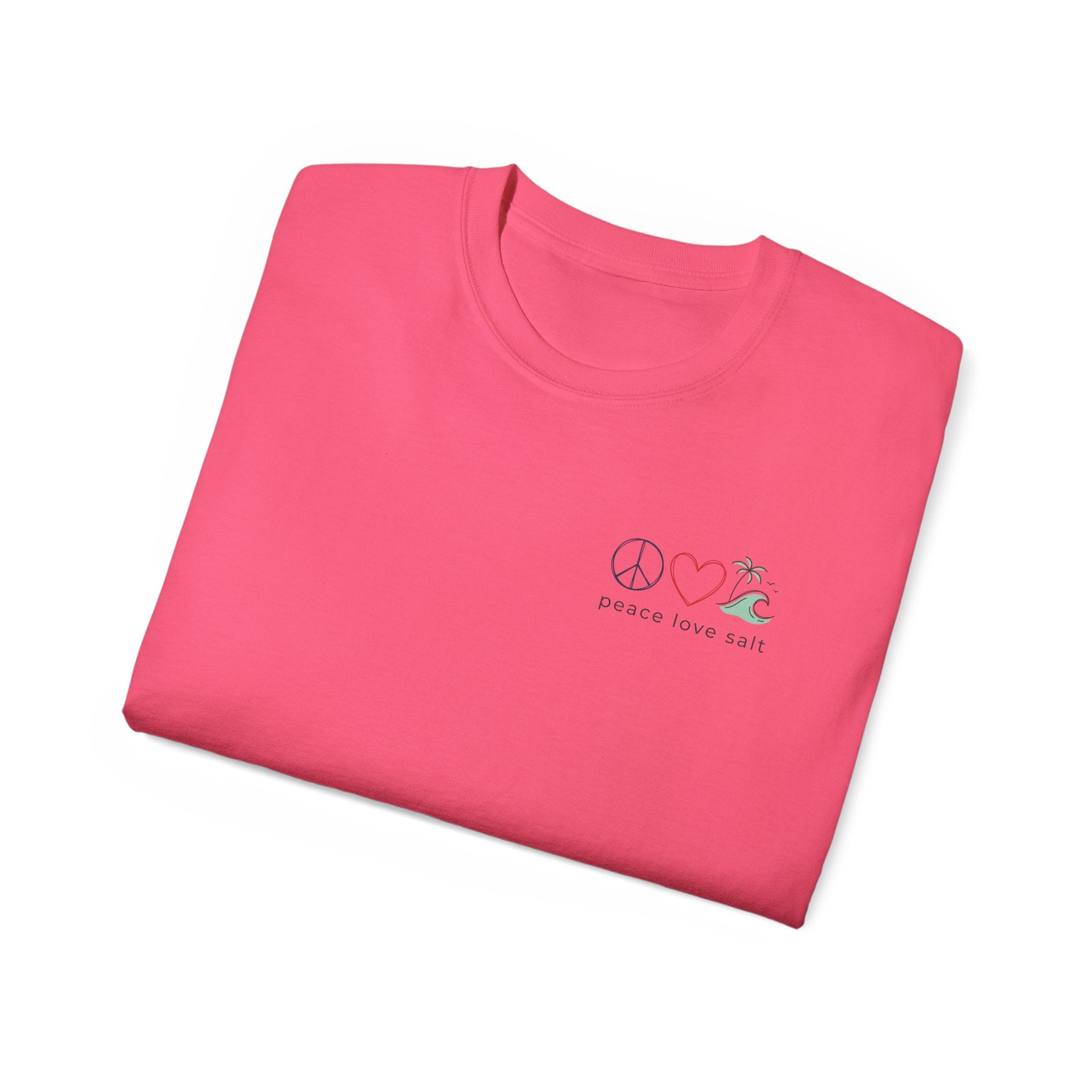 Beach Vibes Tee — "Meet Me at the Beach" Cotton T‑Shirt Salty Girl Collection
