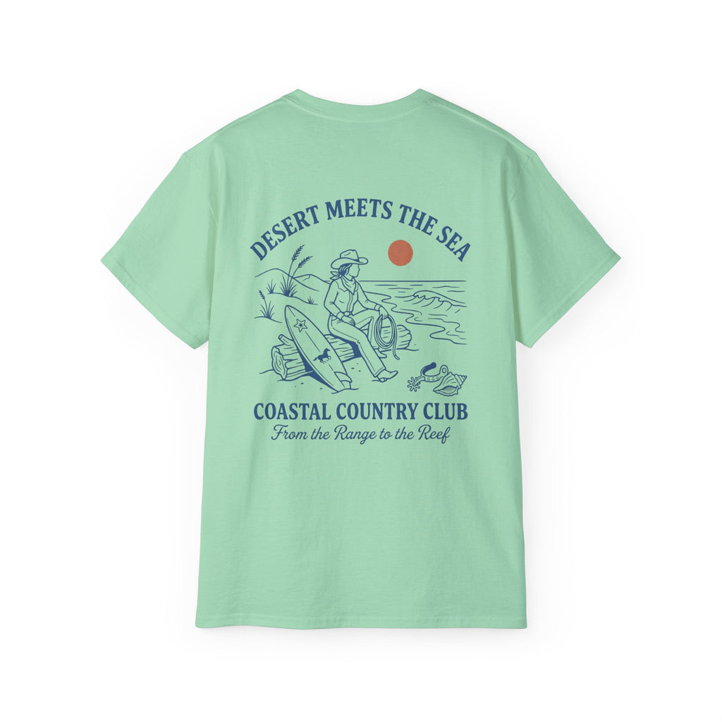 Desert Meets the Sea T-Shirt — Coastal Country Club Graphic Tee Coastal Cowgirl Collection