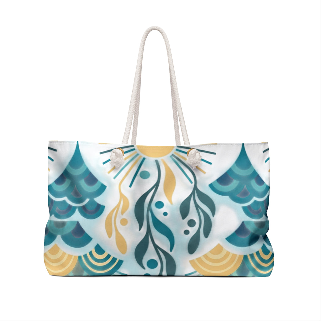 Coastal Getaway Weekender Bag — Peace Love Salt Travel Tote