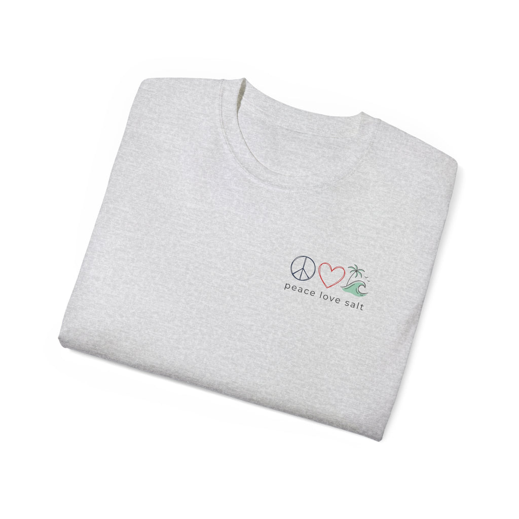 Beach Vibes Tee — "Meet Me at the Beach" Cotton T‑Shirt Salty Girl Collection