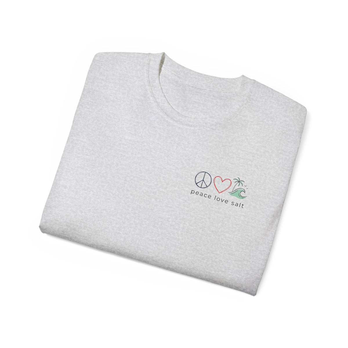 Beach Vibes Tee — "Meet Me at the Beach" Cotton T‑Shirt Salty Girl Collection