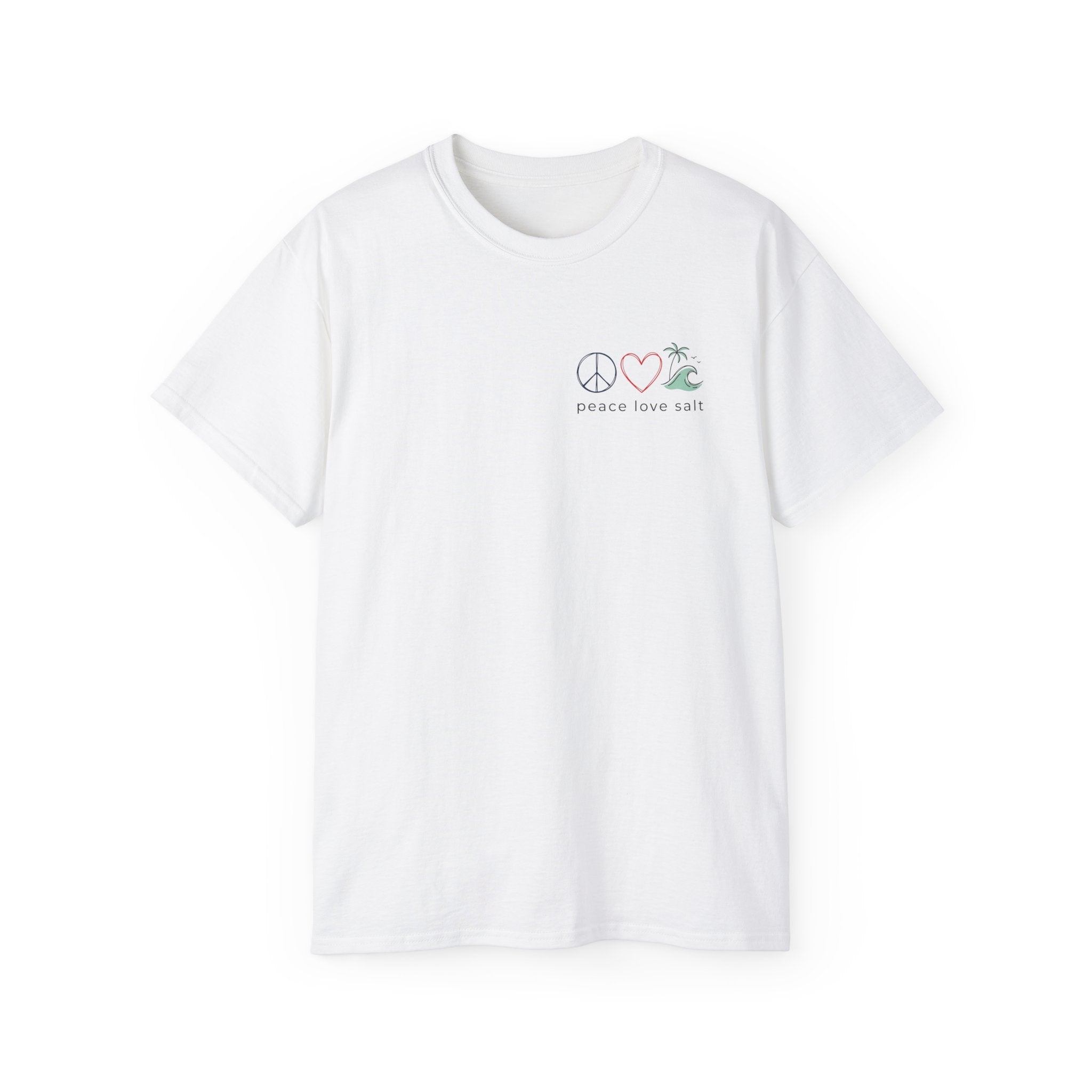 Beach Vibes T-Shirt — “Eat, Beach, Sleep, Repeat” Graphic Tee Salty Girl Collection