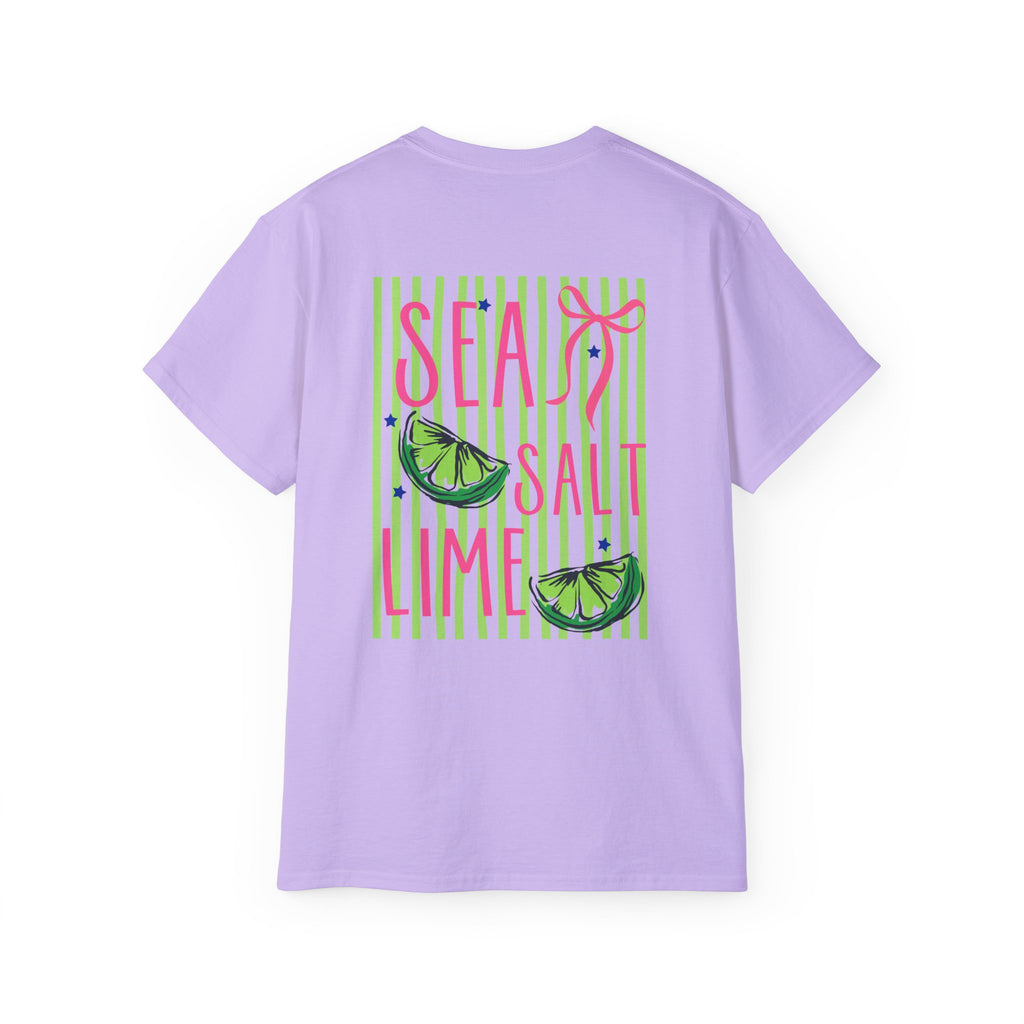 Sea Salt & Lime T-Shirt — Tropical Cocktail Graphic Tee-Sunshine Collection