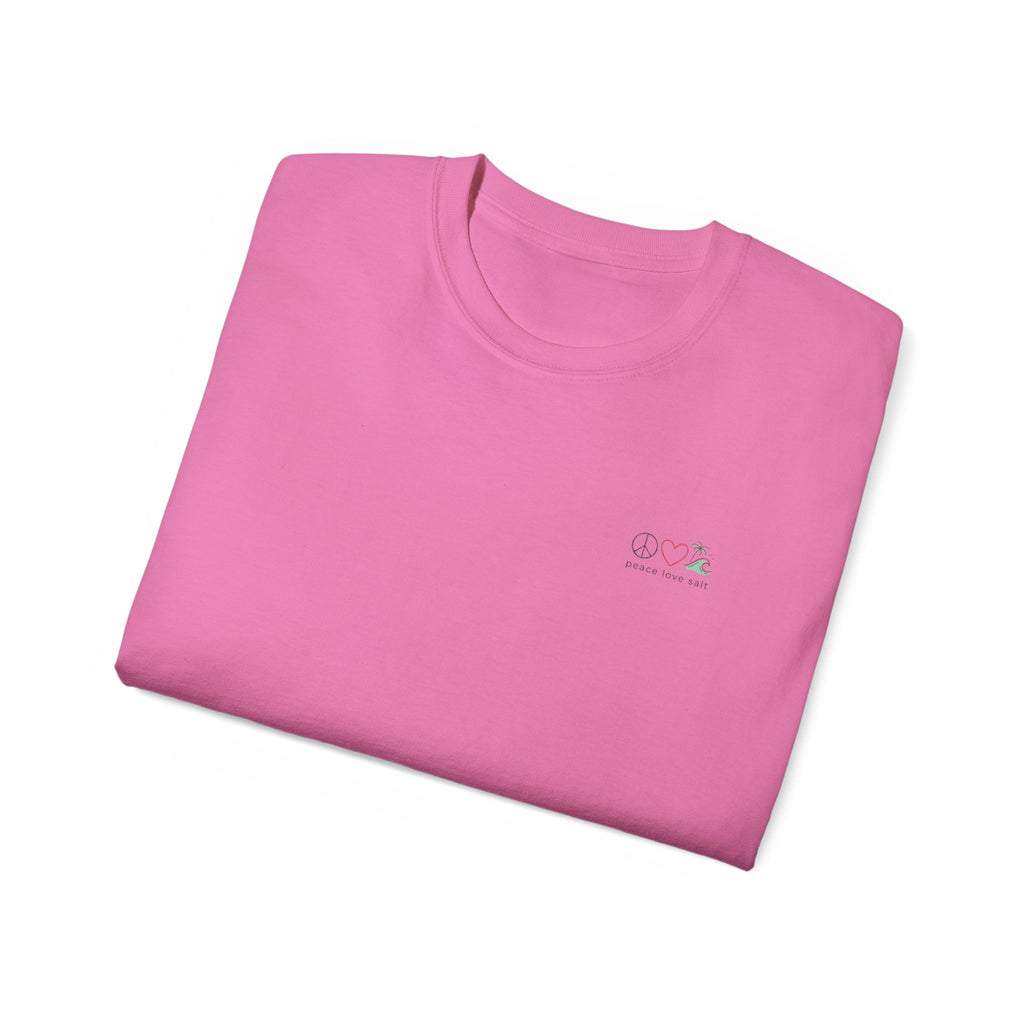 Salty Air Wave Tee — Beach Surf Graphic T-Shirt PLS Collection