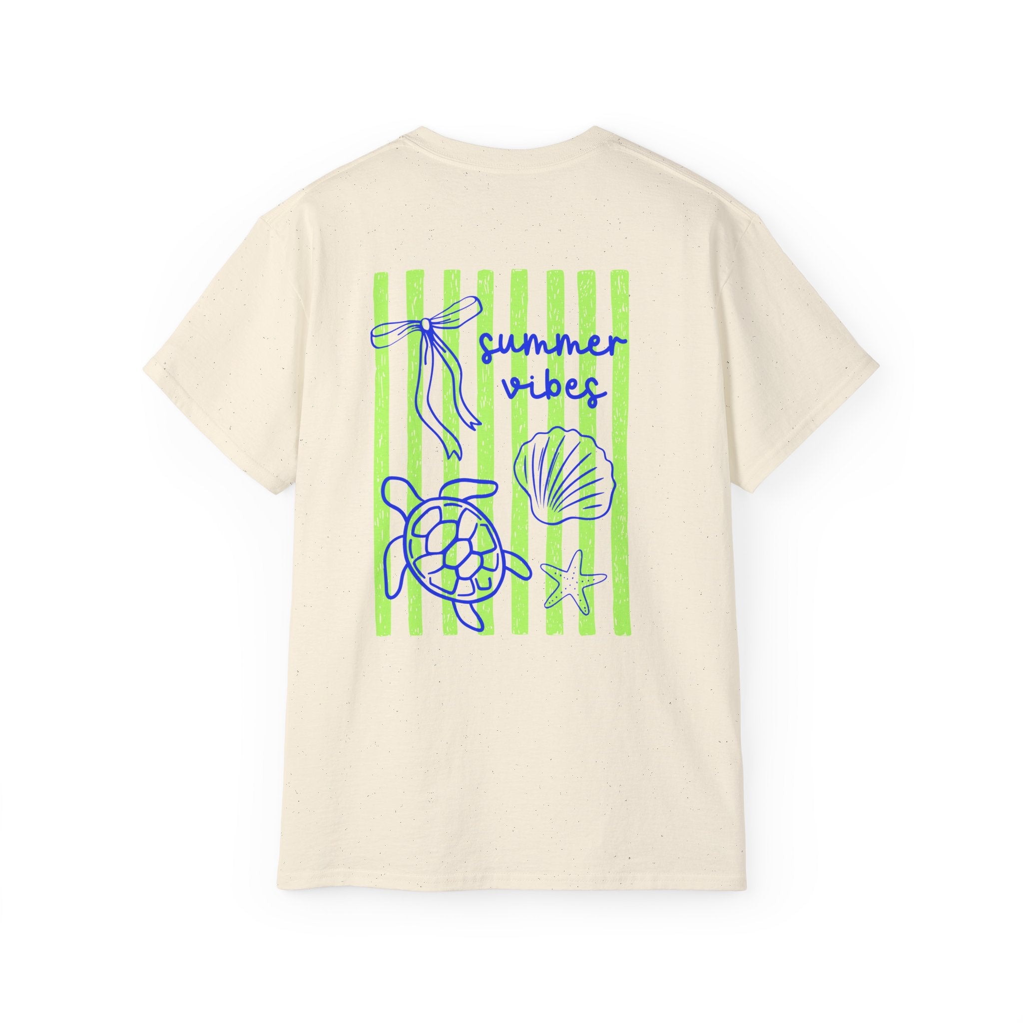 Summer Vibes Sea Turtle Tee-Sunshine Collection