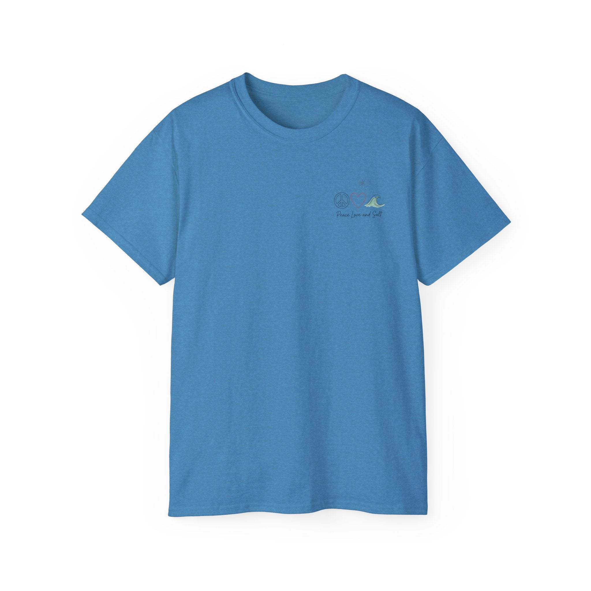 Salt Water Frontier Tee — Ocean Outpost Coastal Graphic T-Shirt Coastal Cowgirl